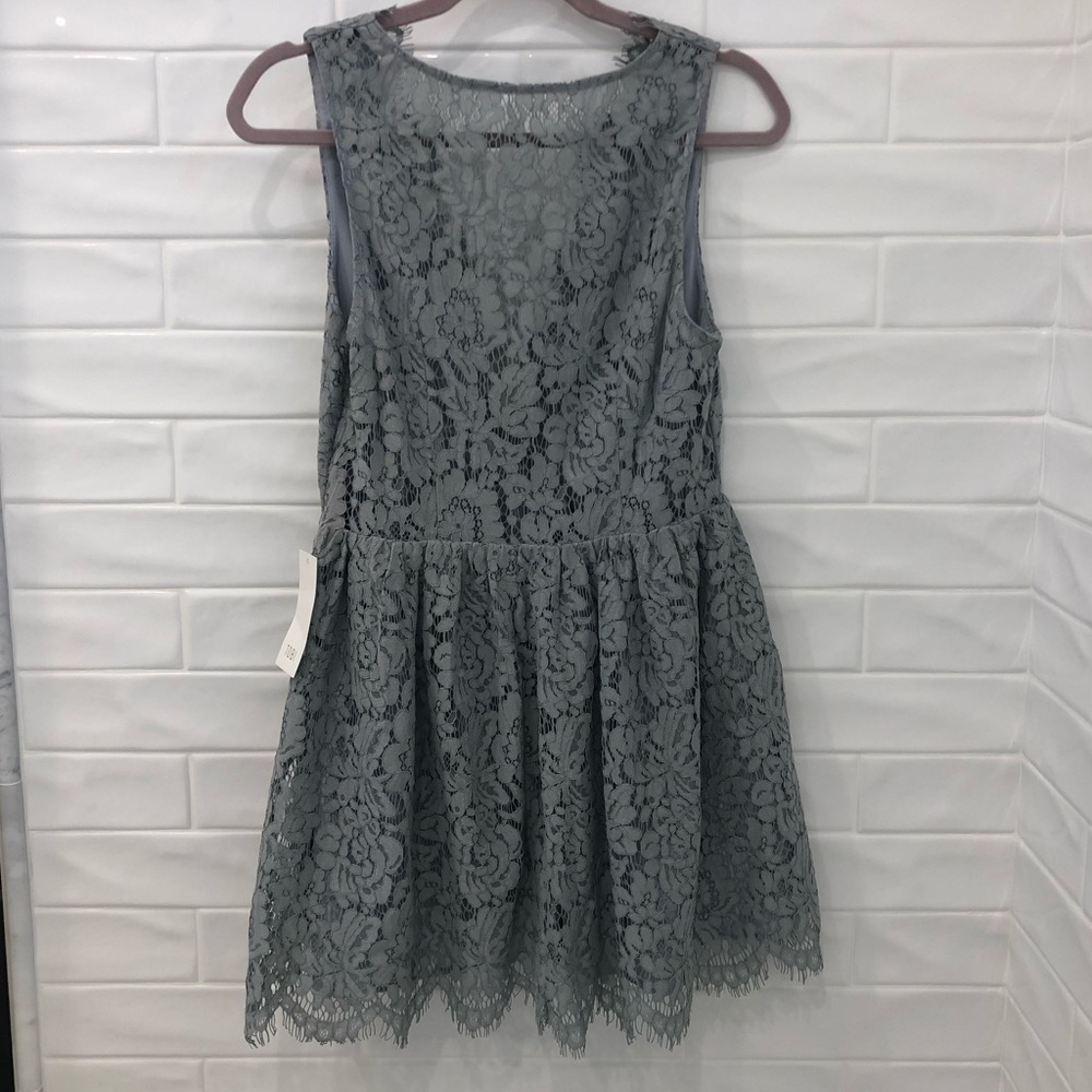 Lauren Vintage Blue Skater Dress - Picture 5 of 8